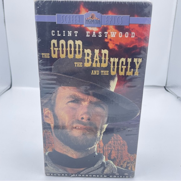 1966 vhs vintage movie The Good The Bad and The Ugly Part1, Part2 Clint Eastwood - Picture 2 of 7